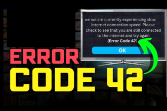 Error Code 42