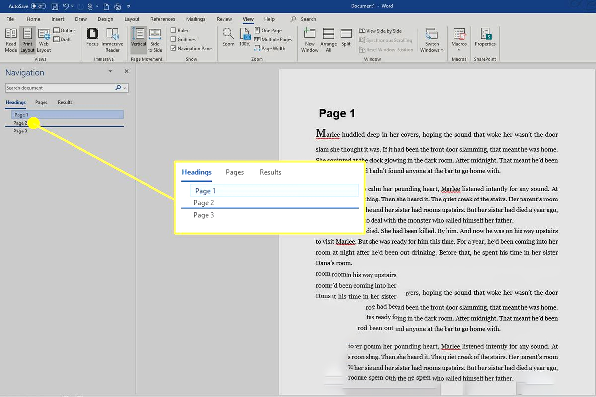 How to Move Pages in Word?