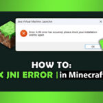 error in minecraft