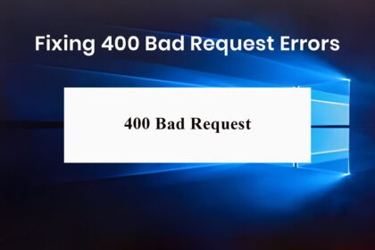 Fix 400 Bad Request Error