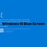 blue screen error windows 10​