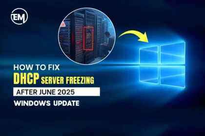 How to Fix DHCP Server Freezing After June 2025 Windows Update